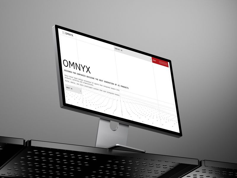 Omnyx - AI-Native Technology Framer Template
