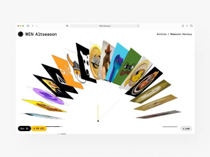 Website for WEN Altseason