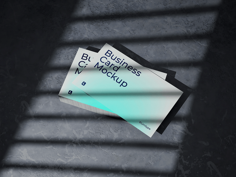 Business Card Mockup - 100% Free 