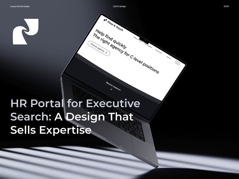 HR Portal for Executive Search: A Design That Sells Expertise