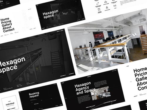 Hexagon.Space - CSS Design Awards