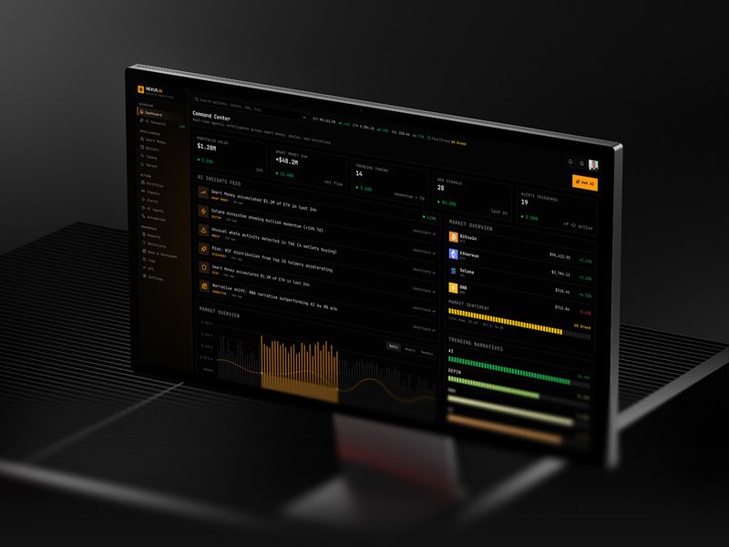 Crypto Web3 Intelligence | Analytics Dashboard