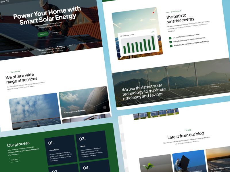 Solar Pro — Free Website Template for Framer