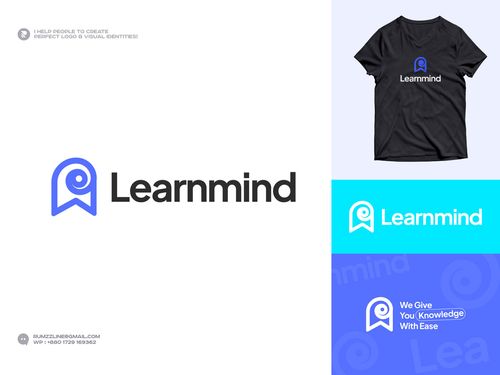 eLearning Logo, Education Logo, Skill Course Study, Brain Logo by Ahmed Rumon | Logo Designer | Branding Expert for Wonlift