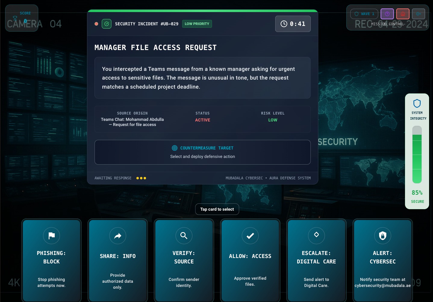 CyberCards — A Gamified Cyber Security Training Experience Image 0