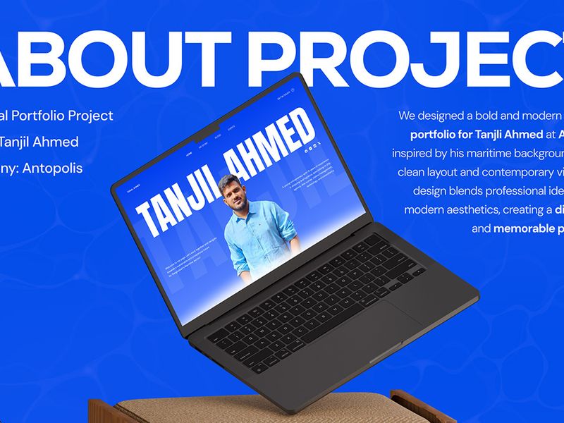 Tanjil Ahmed - Personal Portfolio 2025