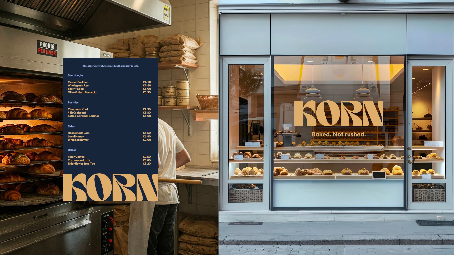 Korn Bakery Brand Identity & Packaging — noma club Image 1