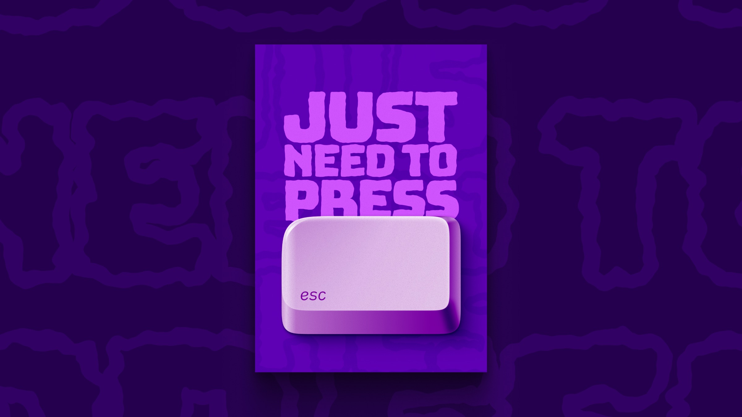Just Need To Press - Poster Series Image 0