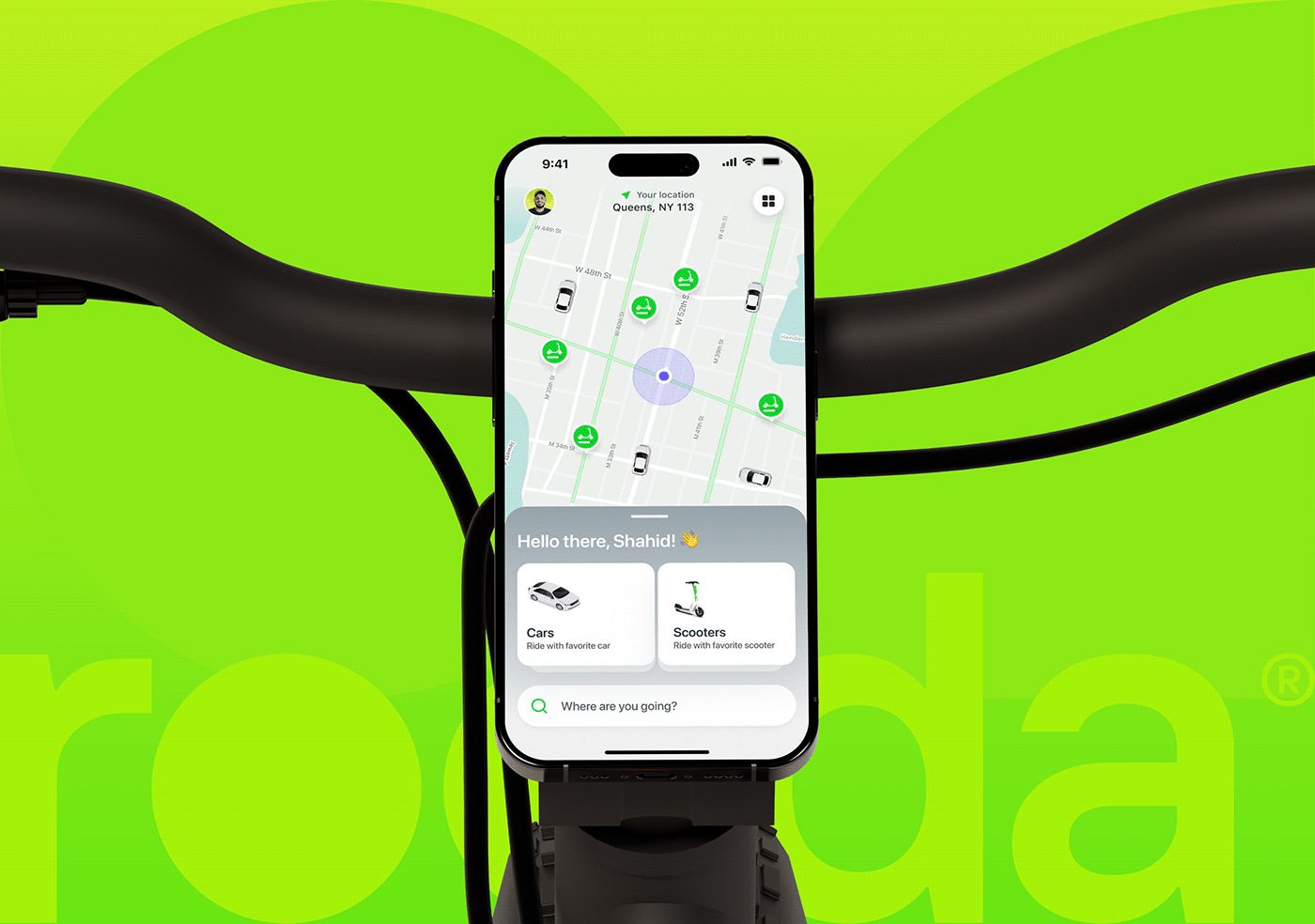 Rooda – Ride Sharing Mobile App Design | Case Study by Wavespace Agency ...