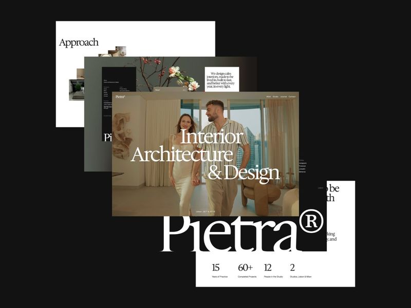Interior Design and Architecture Studio Website