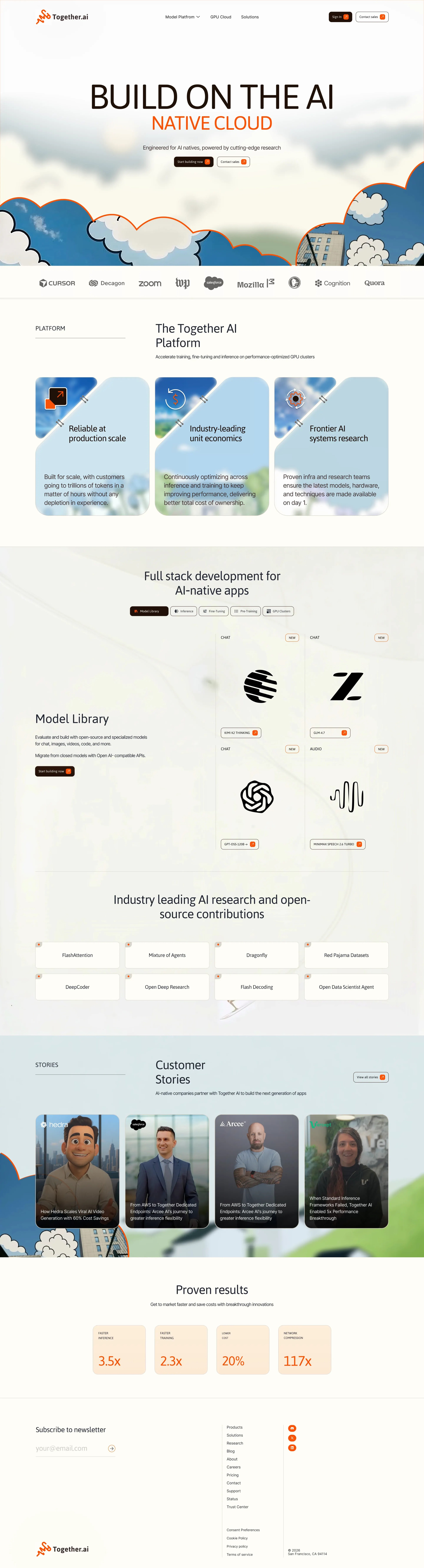 AI SaaS Website Web Design Image 1