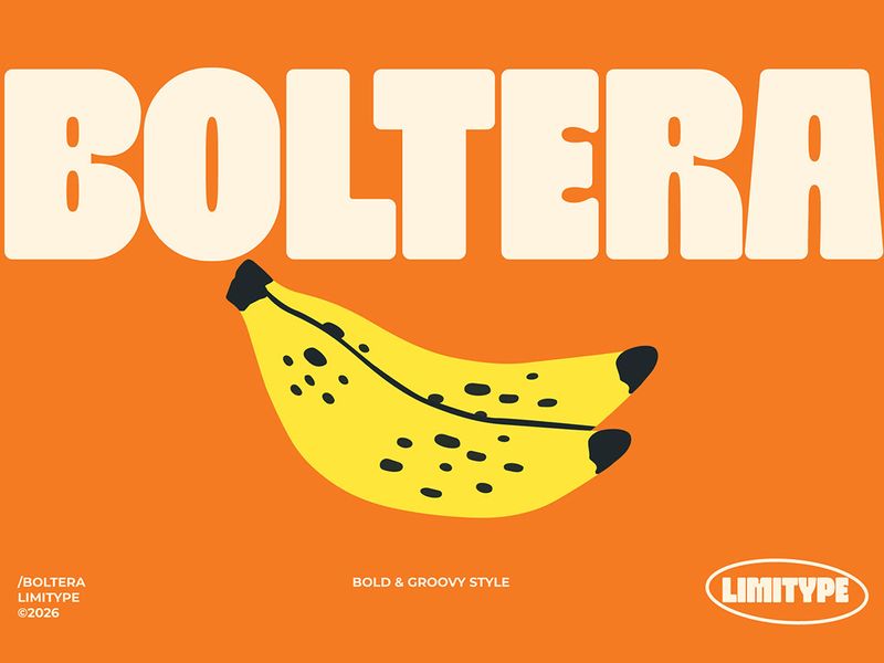 Boltera - Bold Display Font