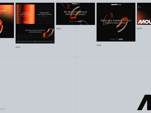 Mount Media Marketing Agency Website Design