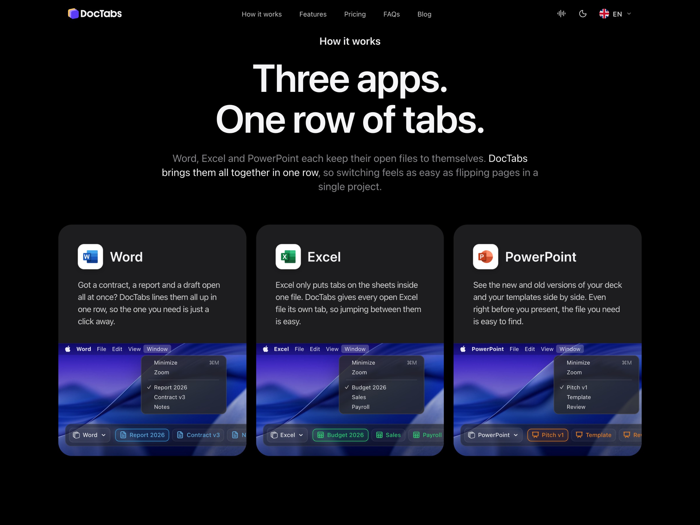 DocTabs — Website and product design Image 2