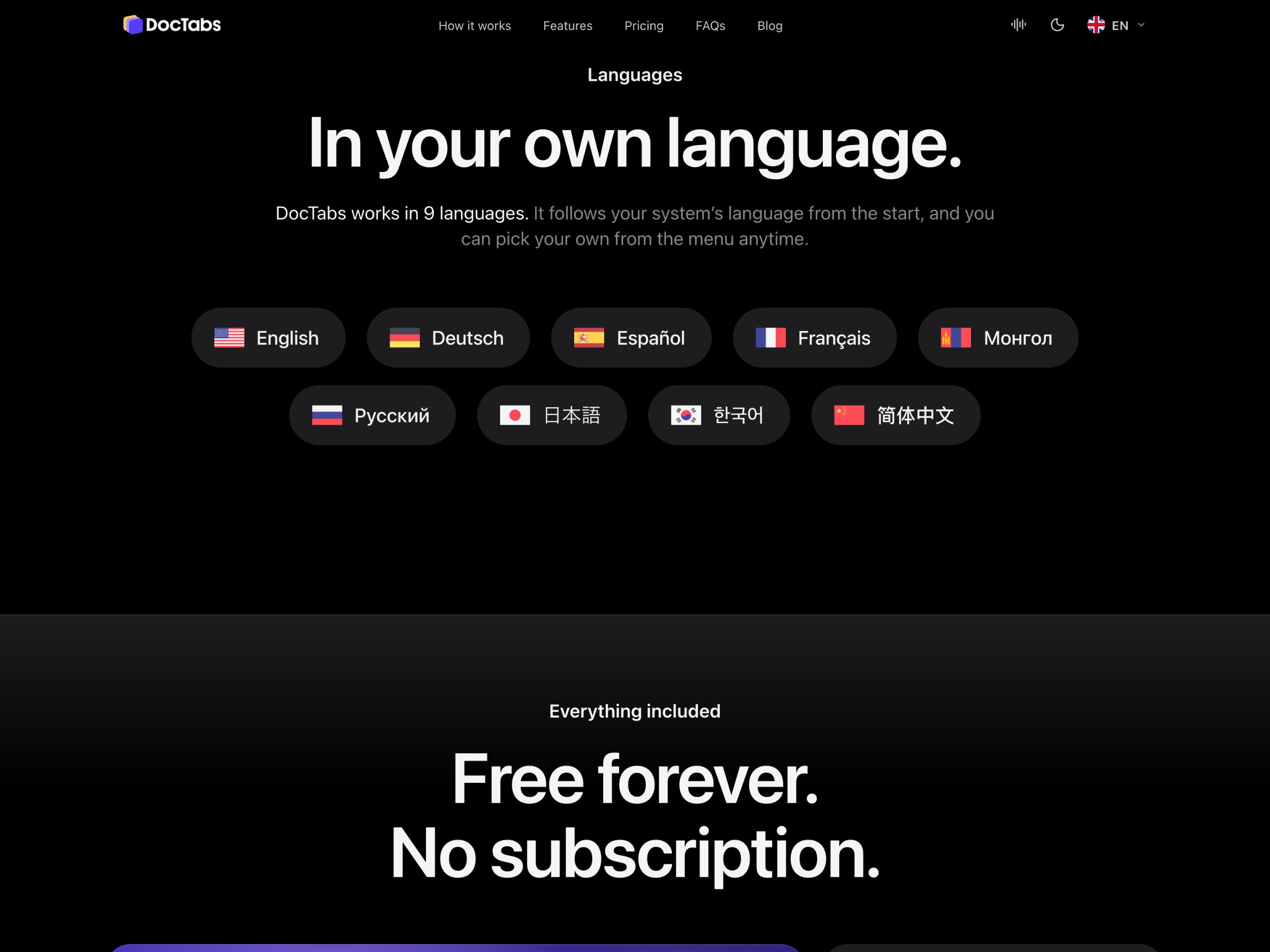 DocTabs — Website and product design Image 5