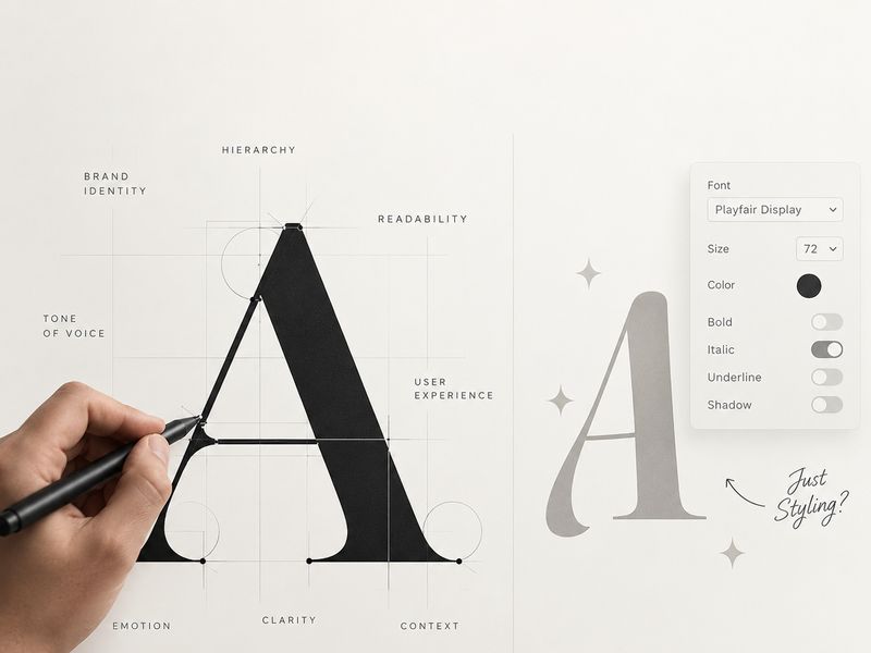 Typography in UI Design: A Practical Guide to Choosing and Using Type