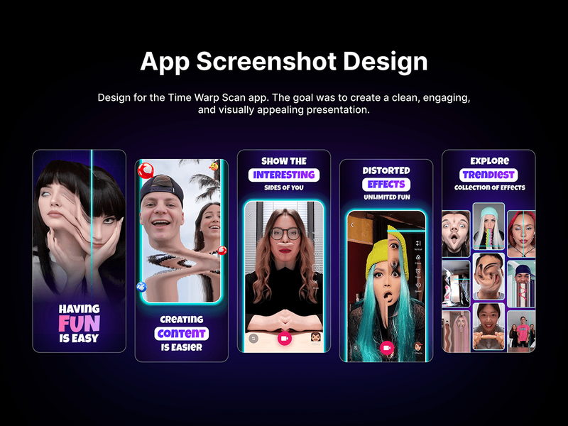 Time Warp Scan - App Screenshot