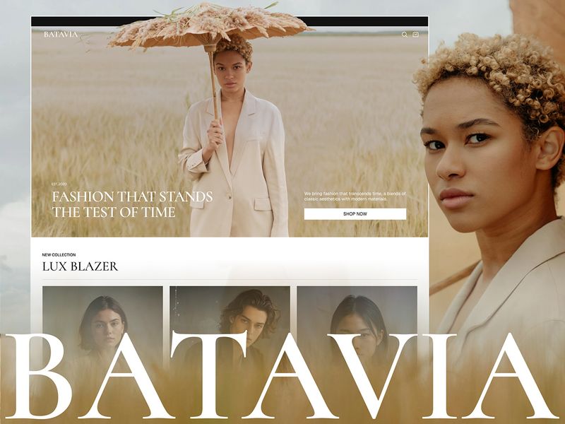 Batavia - Minimalist Fashion E-commerce