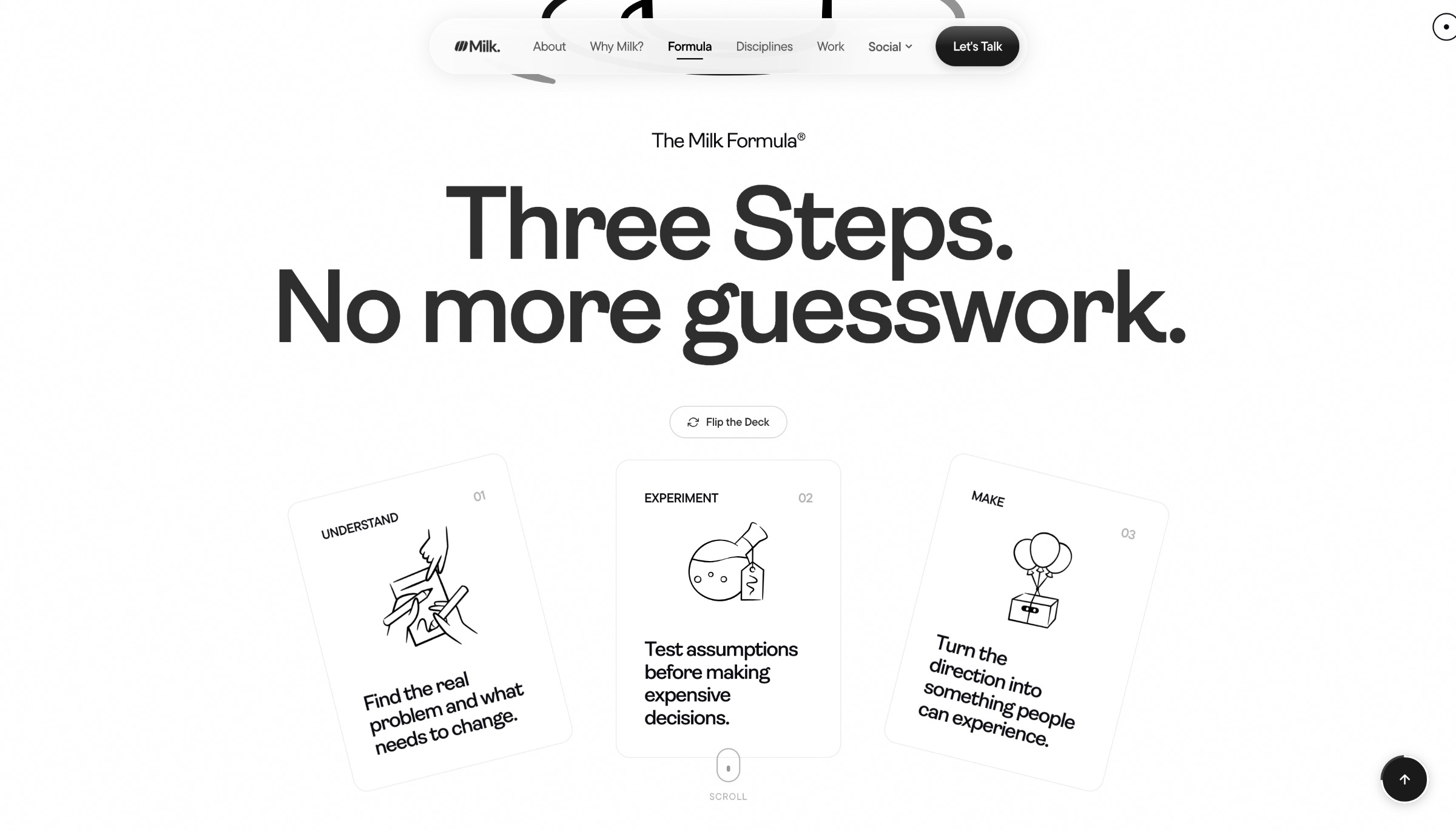 Milk Design Studio — Strategy, Product & Brand Image 0