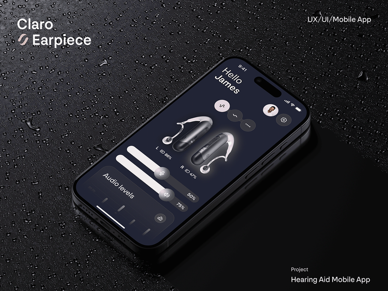 HYPERACTIVE | HEARING AID APP | MOBILE