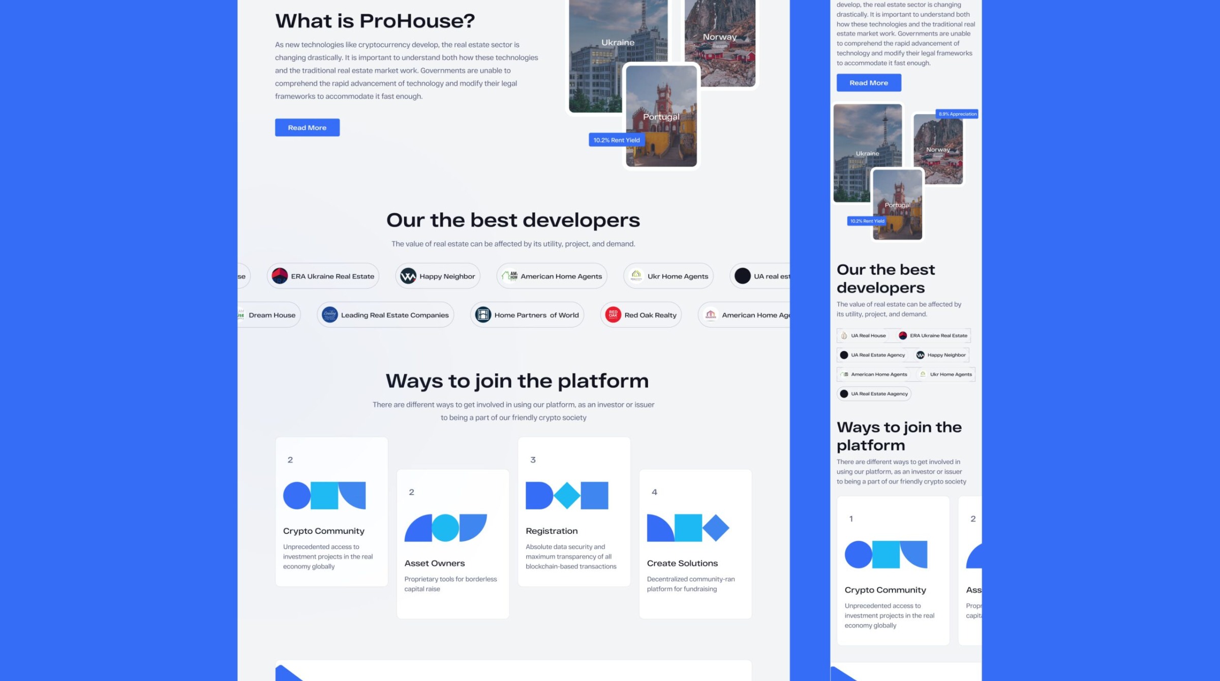 ProHouse — Free Website Design for Real Estate Investors Image 1